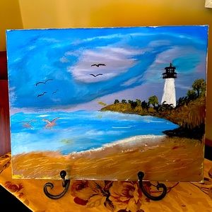 Hand painted picture on canvas